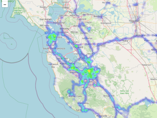 :map: Visualising location history