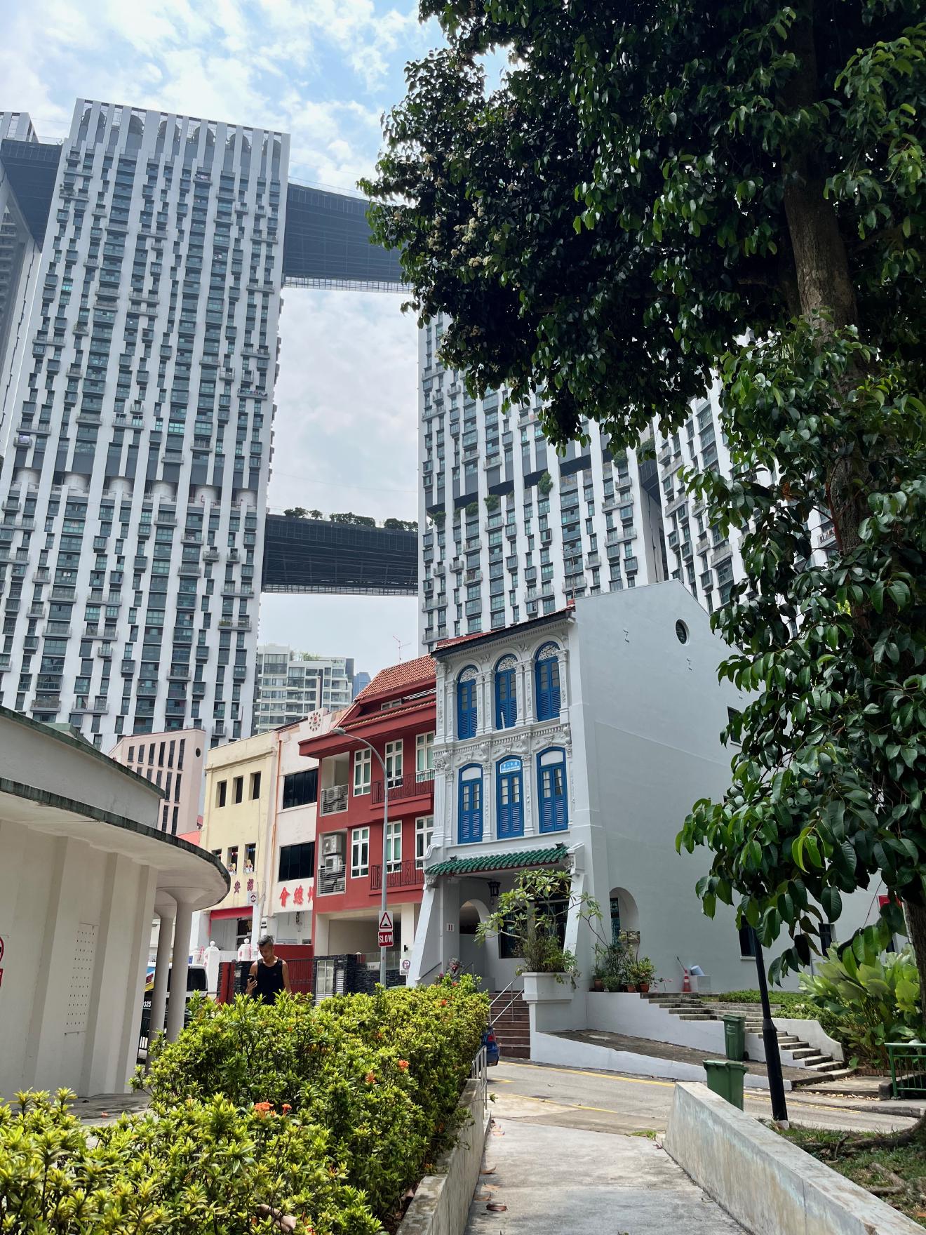 Old vs new buildings