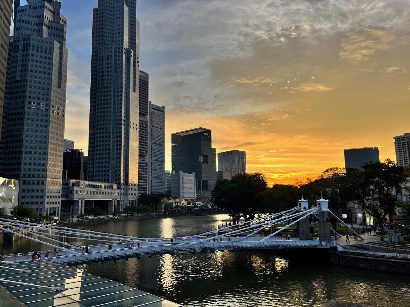 Sunset at Fullerton