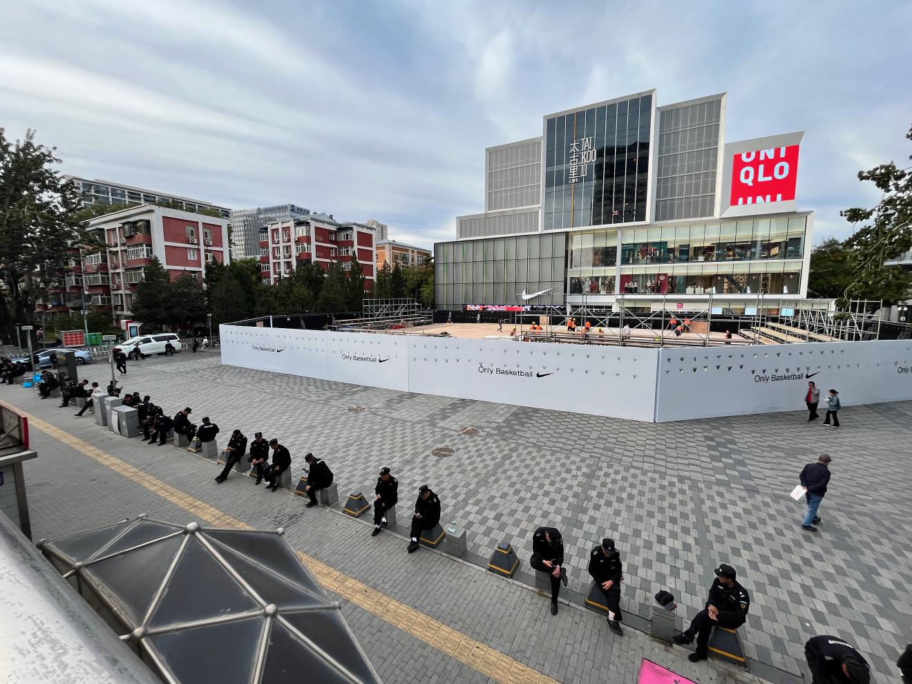 Beijing Police on their break