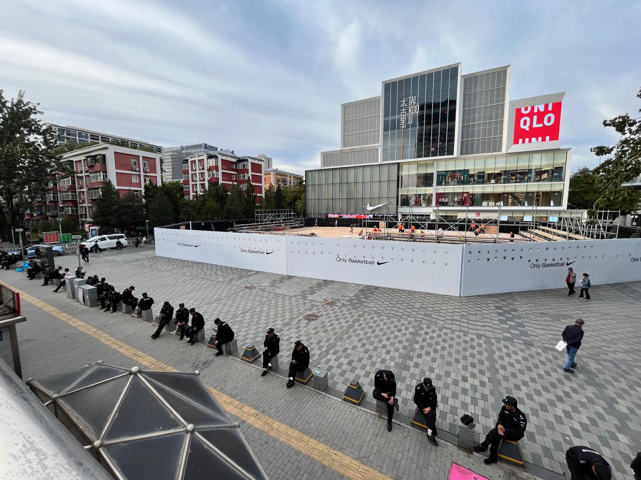 Beijing Police on their break