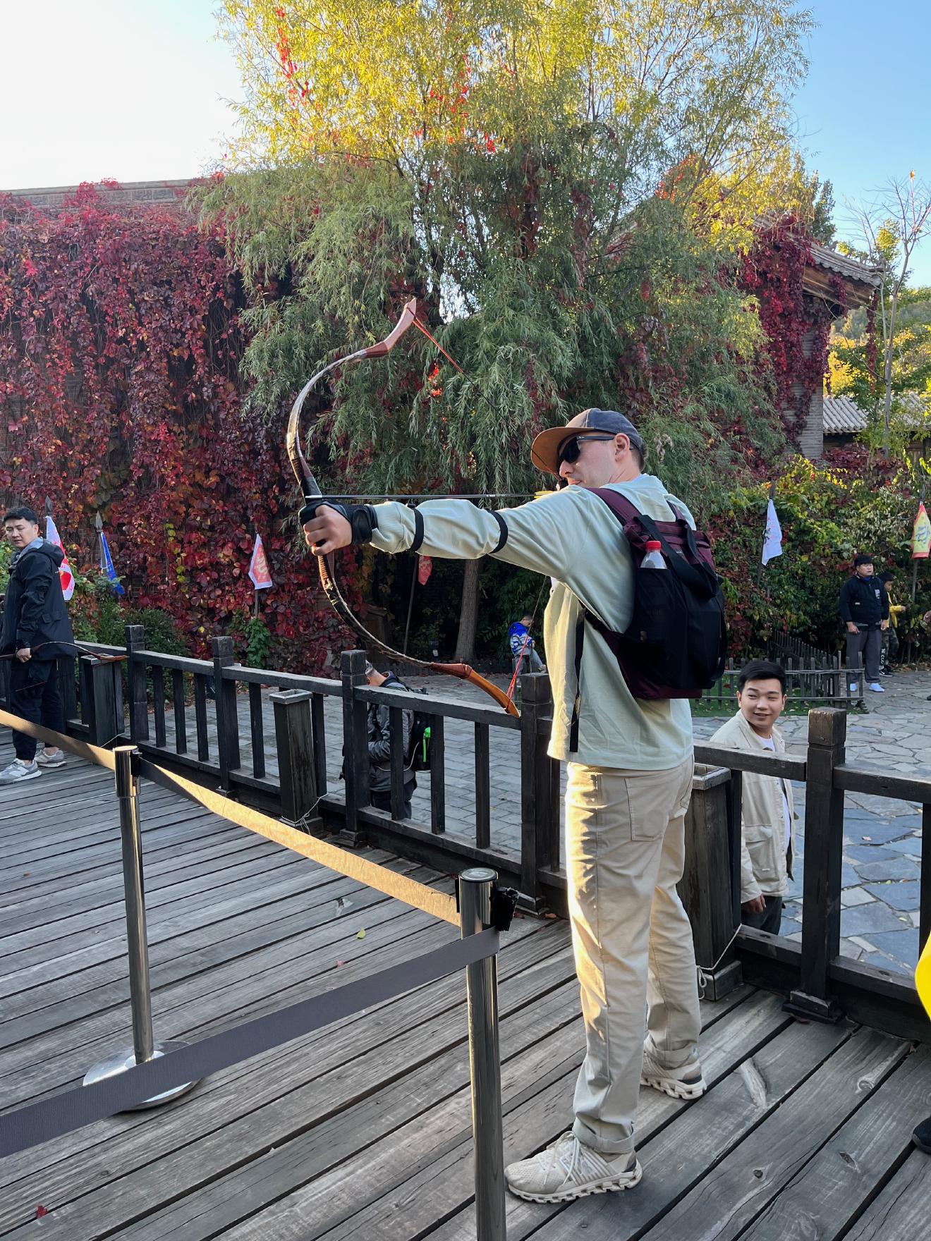 Me mastering archery