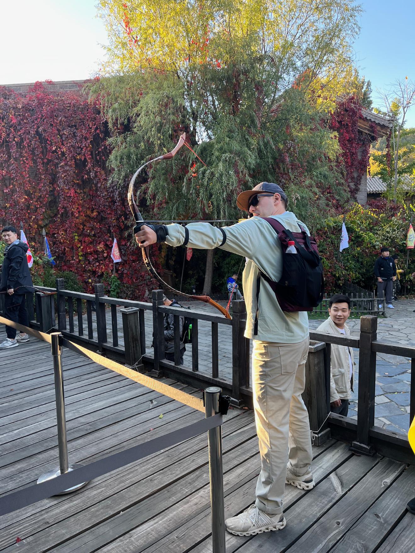 Me mastering archery