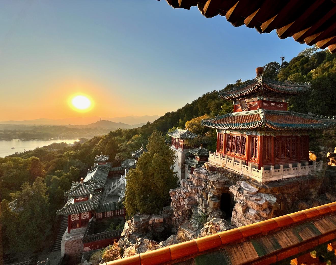 View from the top of the Summer Palace