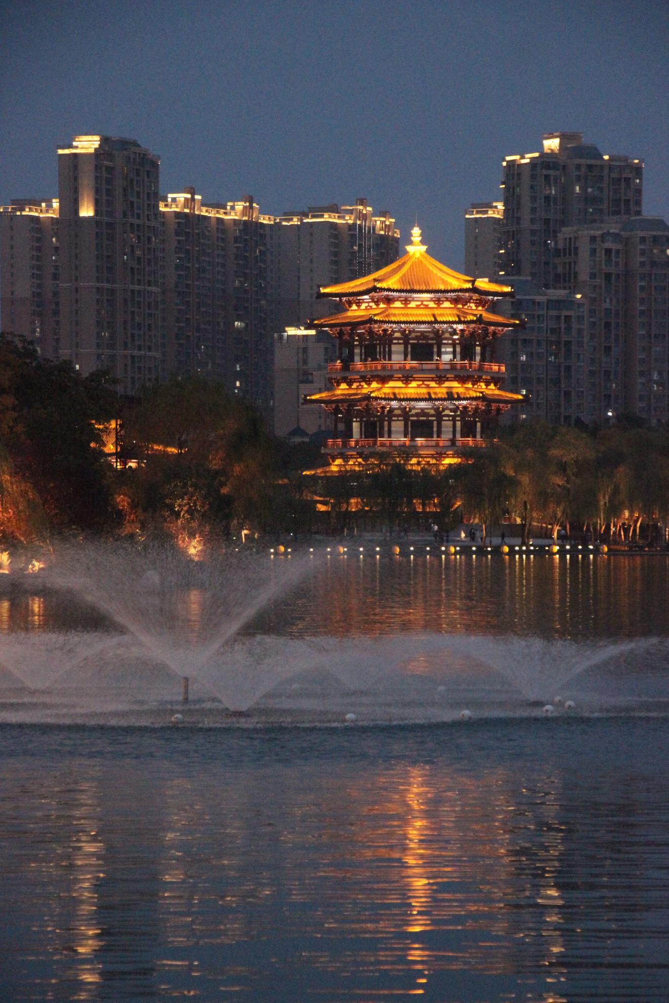 A random park in Xi&rsquo;an