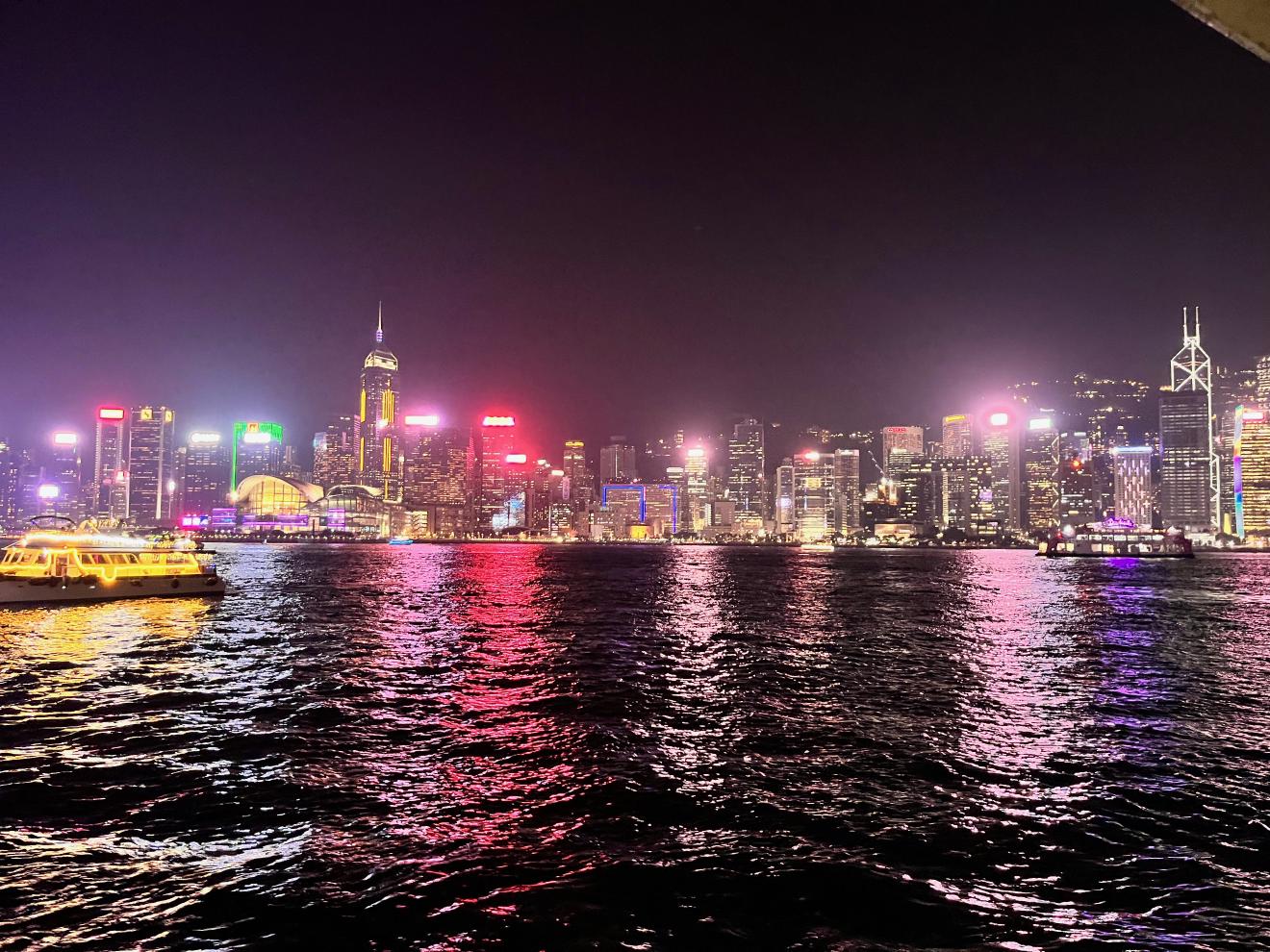 Hong Kong Skyline at night
