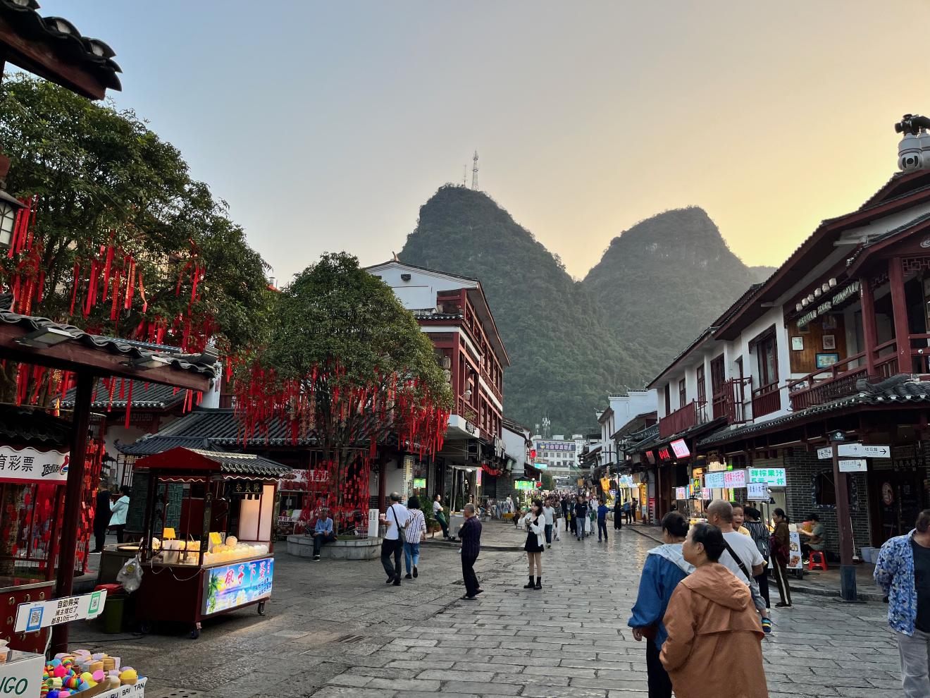 Streets in Yangshuo